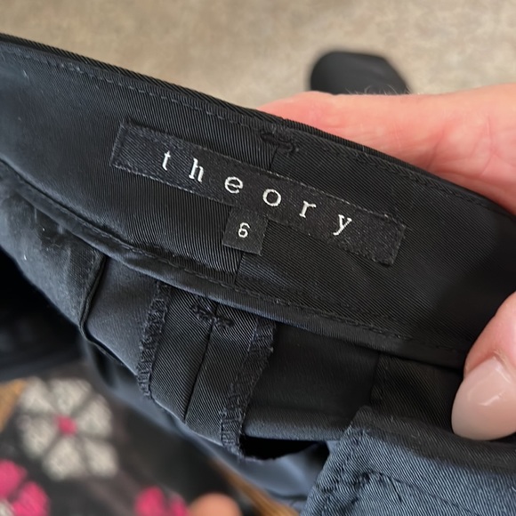 Theory Black Mini Skirt - Picture 7 of 8